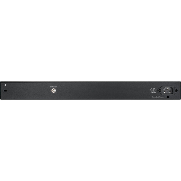 D-Link DGS-1210-28P, 28-Port Smart Managed PoE Gigabit Switch (24 x 10/100/1000 Mbit/s BaseT PoE Port, 4 x TP Combo Port/SFP Slot, 193W PoE Kapazität) - Nur EU-Netzkabel
