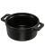Mini Cocotte 10cm rund schwarz, Gusseisen
