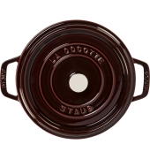 La Cocotte 24cm rund, grenadine, Gusseisen