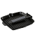 Grillpfanne induktion quadratisch 24x24cm schwarz