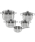 Diadem Plus Topfset 5-tlg. silber