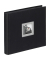 Black & White 27x26 Buchalbum Schwarz FA209B