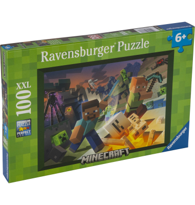 Kinderpuzzle Minecraft 100 Teile XXL
