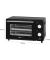 MB 3746 schwarz Minibackofen