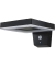LED Solar Wandleuchte Square schwarz