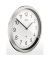  Wanduhr 19809, wei&szlig;/silber