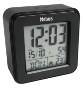  Wecker 25595, schwarz