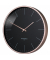  Wanduhr 14977, ros&egrave;gold/schwarz