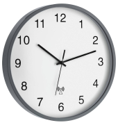  Wanduhr 60.3511.10, grau
