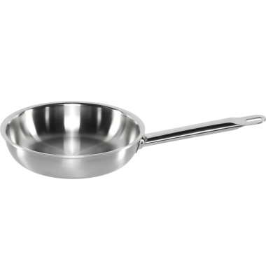 Pro Bratpfanne 1810 Edelstahl silber 20 cm