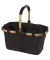 Einkaufstasche Carrybag, Gold/Black, BK7041, 22 Liter, au&szlig;en 48x29x28cm, Polyester, schwarz/gold