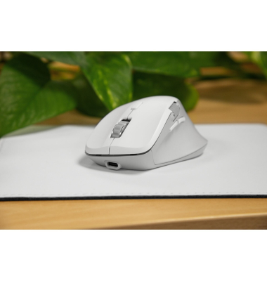 LIBERA Rechargeable Mouse Wireless BT Silent white
