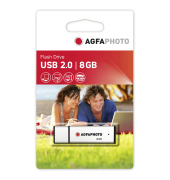 USB 2.0 silver 8GB