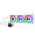 TH360 V2 ARGB Sync CPU Liquid Cooler Snow Edition