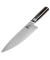 Shun Kochmesser mit Kullenschliff, 20 cm