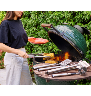 GrillOut Ausziehbares 2-er Grillbesteck-S