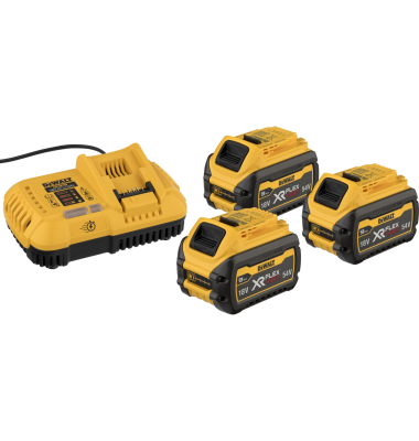 DCB118X3-QW 3x 54V Akku-Starter-Set