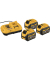 DCB118X3-QW 3x 54V Akku-Starter-Set