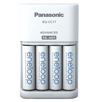 Panasonic Eneloop Smart Charger BQ-CC17 inkl.4xAA K-KJ17MCD40E