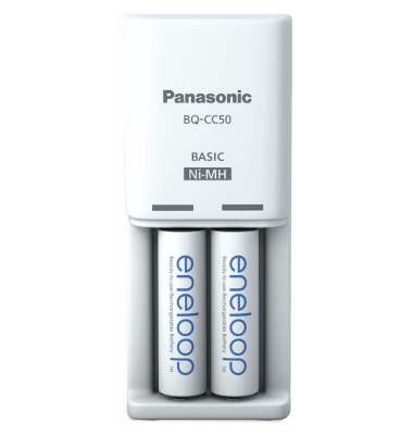 Panasonic Eneloop Compact Charg. BW-CC50 inkl. 2xAA K-KJ50MCD20E