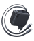 EnerCore CJ21 Charger Retractable 3C 67W EU Black