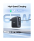 EnerCore CJ21 Charger Retractable 3C 67W EU Black