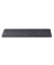 E9710M Dunkelgrau Tastatur kabellos