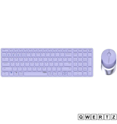 9750M Lila QWERTZ Kabelloses Multi-Mode-Deskset