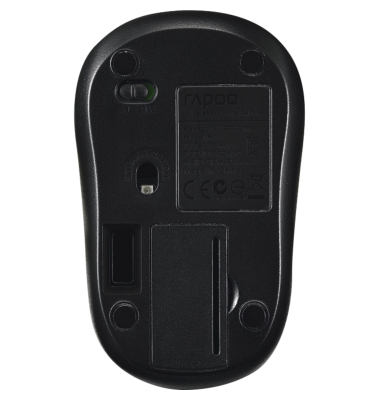 M10 Plus Schwarz Kabellose optische Maus