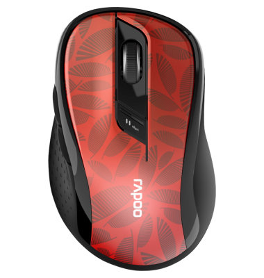 M500 Dunkelrot Kabellose Multi-Mode-Maus