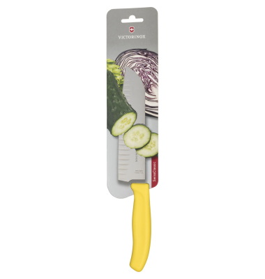 Swiss Classic Santokumesser 17cm gelb