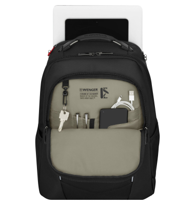 Altair 15.6 Laptop Rucksack mit Tablet-Fach Black