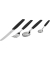 Swiss Modern Besteck-Set 24 tlg. Schwarz