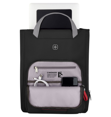 Motion Vertical Tote Schwarz