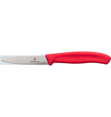 Swiss Classic 8cm Gem&uuml;semesser rot