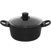 AVOLA Kasserolle mit Deckel 24 cm