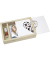 Fotobox CZ1268, Holz braun/wei&szlig;