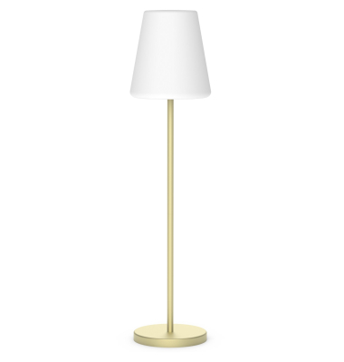 New Garden Lola Slim 120 LED Stehleuchte Brass
