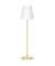 New Garden Lola Slim 120 LED Stehleuchte Brass