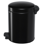 Treteimer Newicon 5,0 L schwarz matt