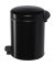 Treteimer Newicon 5,0 L schwarz matt