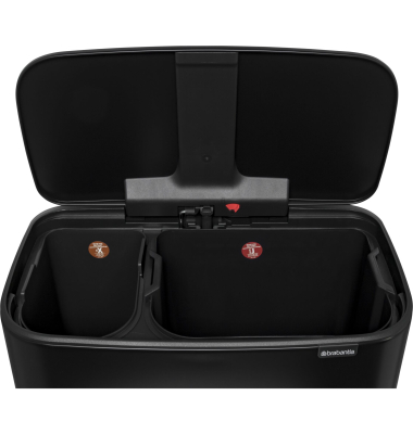 Bo Treteimer schwarz, 11 + 23 L
