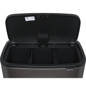 M&uuml;lleimer Bo Touch Bin Platinum, 3 x 11 L