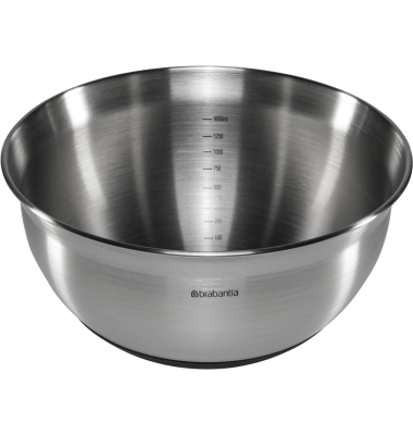 R&uuml;hrsch&uuml;ssel Stahl matt schwarz, 1.6 L ( d22 cm)