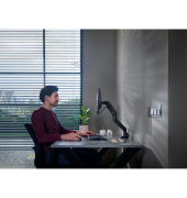 One for All Monitor Halterung Solid Single Black DM 4110