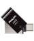 2 in 1 OTG 64GB USB 3.1 + USB C Midnight Black