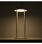 LED Tischlampe ATHENA wei&szlig; 3W 3000K Dimm. IP54 Color