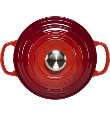 Signature Br&auml;ter rund 18 cm kirschrot