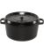La Cocotte 28cm rund, schwarz, Gusseisen