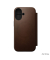 Modern Leather Folio iPhone 17 Brown